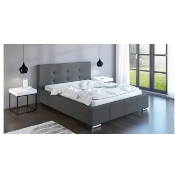 Postel Čalouněná postel Trento 90/200 cm s úložným prostorem jasmine