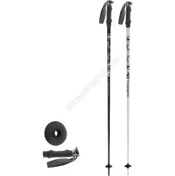 Lyžování Sjezdové hole Axon Standard Stříbrná 2018/19 120 cm