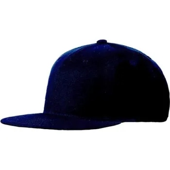 Kšiltovka coFEE Čepice Snap solid, šestipanelová s plochým kšiltem B2021-14 Modrá námořní UNI