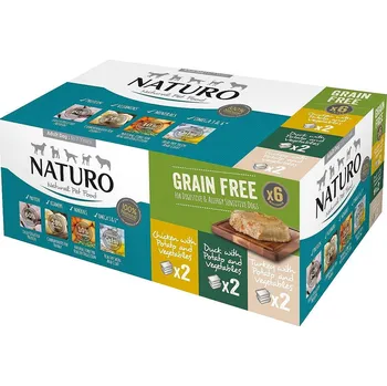Naturo Pet Food Dog Variety GF 6x 400 g Krmivo pro psa Naturo Pet Food Dog Variety GF 6x 400 g