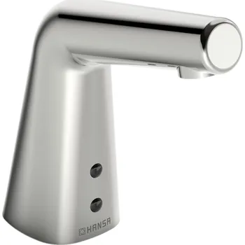 Vodovodní baterie Hansadesigno Style - elektronická umyvadlová baterie, na jednu vodu, 6 V, Bluetooth 51932201
