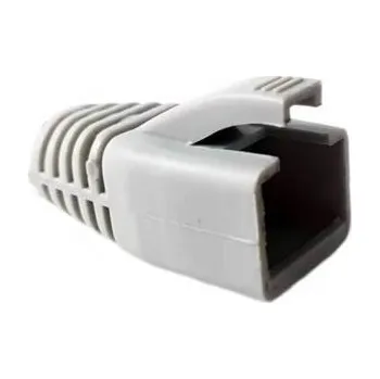 Síťový konektor Ochrana pro konektor RJ45 Cat6A, snag-proof - šedá, 100ks