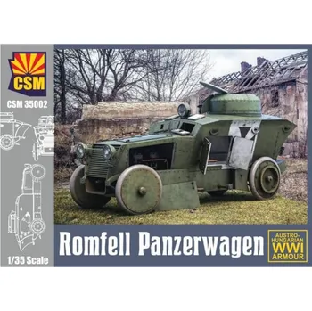 Plastikový model Copper state models 1/35 Romfell Panzerwagen