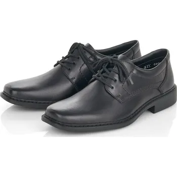 Pánské polobotky Pánská polobotka B0800-00 RIEKER černá Barva: black, Velikost: 41