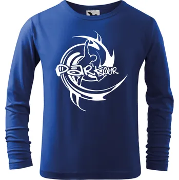 Dětské tričko Parkour s dlouhým rukávem modré