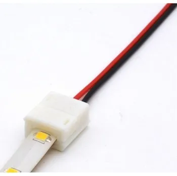 Konektor LED pásků napájecí s káblem 8 mm