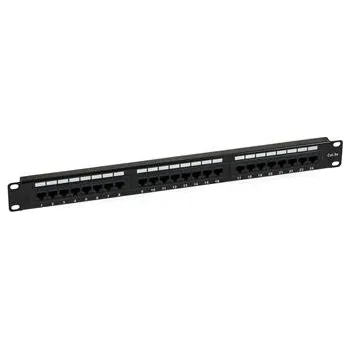 Patch panel Patch Panel (1U, 24 CAT5 RJ45 portů)