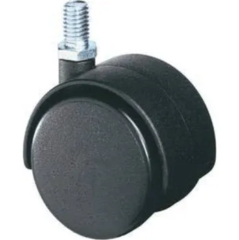 Pojezdové kolečko Nábytkové kolečko, závit M10x20, průměr 40 mm, nosnost 30 kg - F75.040.G10