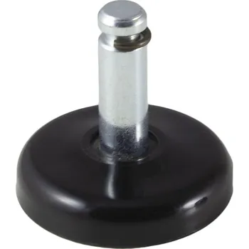 Pojezdové kolečko Nábytkový plastový kluzák průměr 25mm, průměr čepu 10mm, nosnost 30 kg - KI25-10