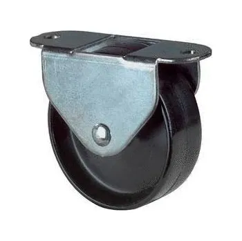 Pojezdové kolečko Nábytkové plastové kolečko pevné s bočním uchycením, průměr 25 mm, nosnost 35 kg - E50.025