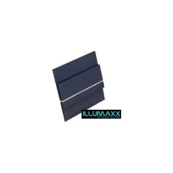 půdní výlez LED nástěnné svítidlo grafit UNICO 1,2W/12V 12SMD3014 teplá bílá (svítidlo nástěnné čtvercové)