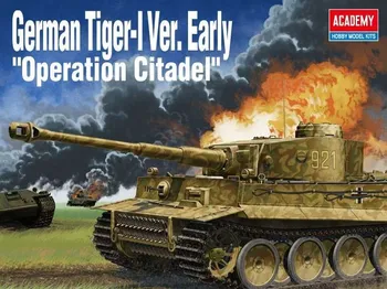 RC model tanku Academy German Tiger-I Ver. Early