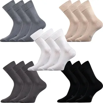 Pánská móda DASILVER společenské ponožky se stříbrem Lonka (Lonka ponožky Dasilver)