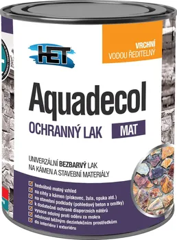 Lak na dřevo HET Aquadecol 3 kg hedvábný mat