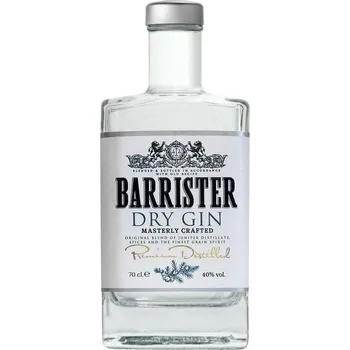 Gin Gin Barrister Dry 40% 0,7l (holá láhev)