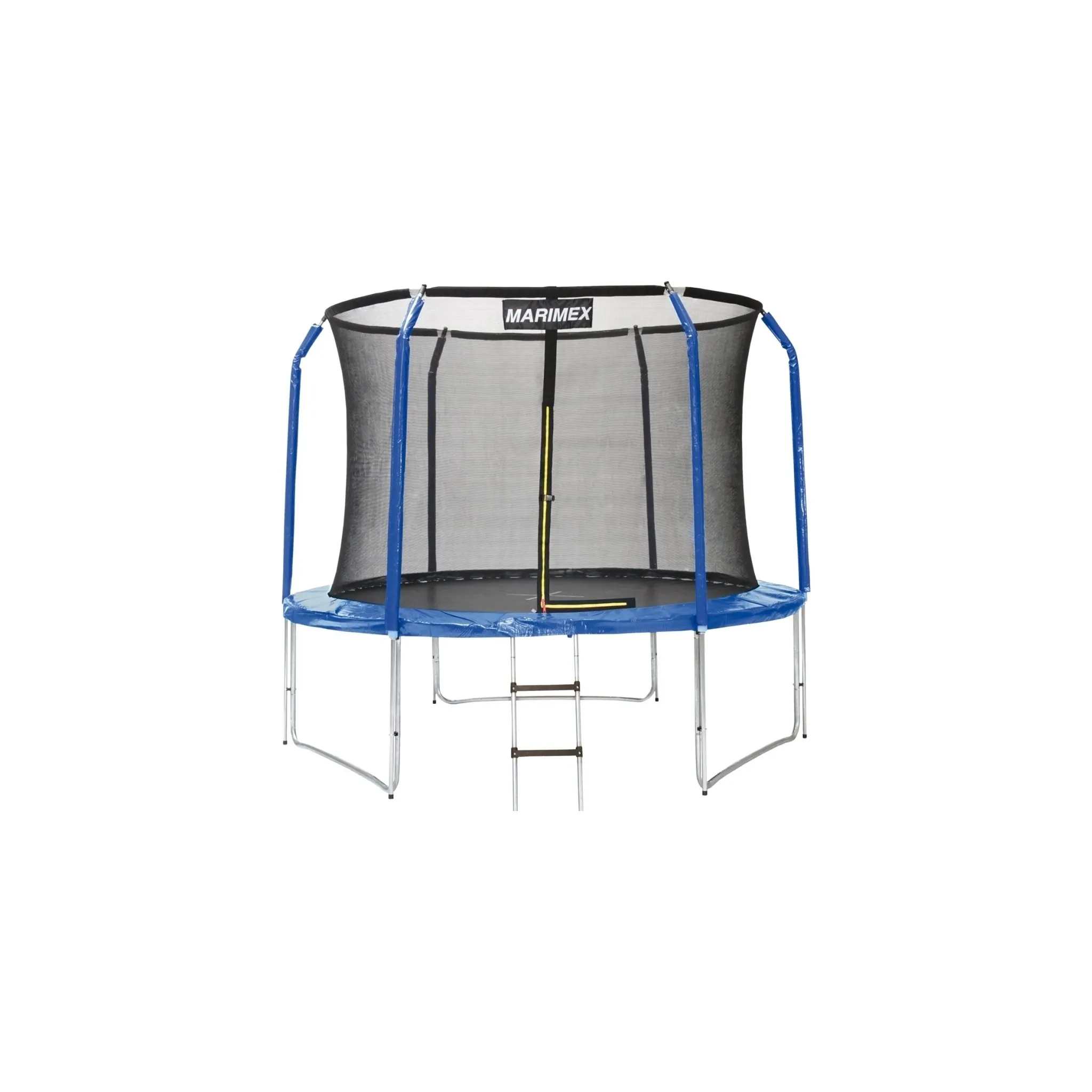 Fotografie 1 - Trampolína Marimex Standard 305 cm modrá + ochranná síť + schůdky