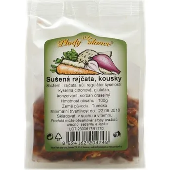 Sušená zelenina Natural Pack Rajčata sušená 500 g