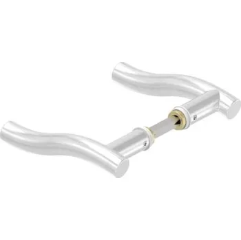 brána Feldmann 56652-240 - nerezová dveřní klika, pro křídlové branky a dveře