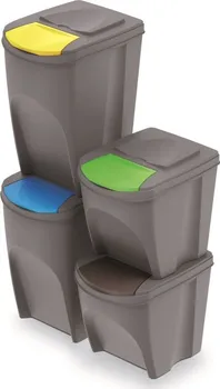 Odpadkový koš Prosperplast Sortibox IKWBMS4 2x 25 l, 2x 35 l