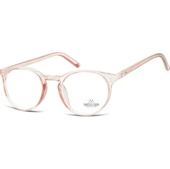Brýle na čtení MONTANA EYEWEAR Dioptrické brýle HMR55B LIGHT PINK/ +3,50