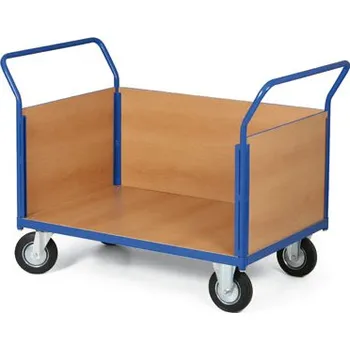 Plošinový vozík se 3 deskami, 1000x700 mm, nosnost 200 kg