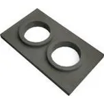 Komíny CZ Komínová krycí dvouprůduch 830x480mm