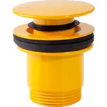 Tres Umyvadlový ventil Ø 63 mm CLICK-CLACK, 24284001 Provedení: Jantarová