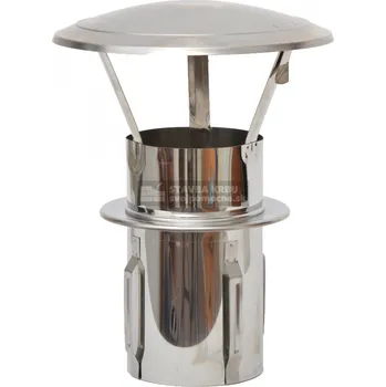 Komín Komínová stříška s redukcí do keramického komínu ø130 mm