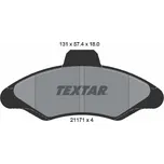 Sada brzdových destiček, kotoučová brzda TEXTAR 2117105