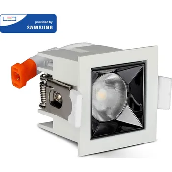 Bodové svítidlo Ledshopik LED podhledové svítidlo RAY PROFI | 4W | SAMSUNG LED | 230V | CRI>90 | UGR<19 | - TEPLÁ BÍLÁ - 2700K