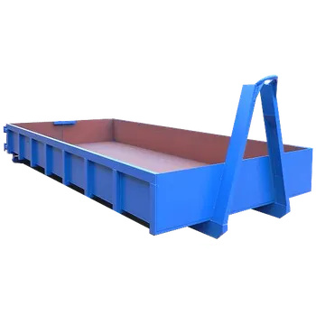 Skladový kontejner Kontejner Abroll 7 m3 Červená RAL 3020