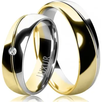 Prsten Luxur Snubní prsteny Gloria L 5 WN 1