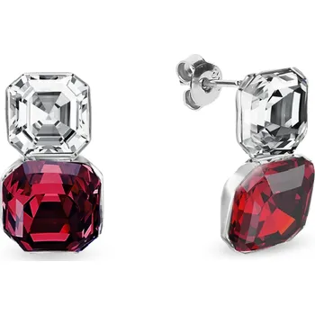Náušnice Náušnice červené se Swarovski Elements Imperial Duo KT44802CSC Scarlet