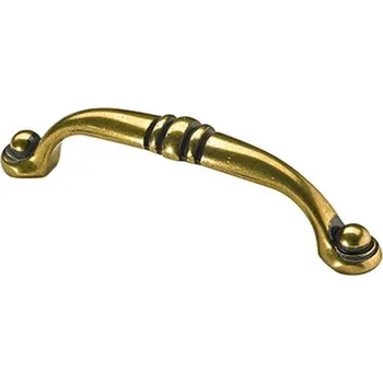 Nábytkové kování Walteco Alberta úchytka 96 mm mosaz patina