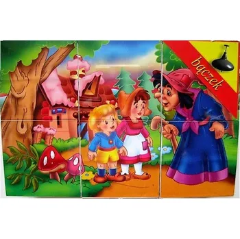 Kostky plastové 6ks pohádkové