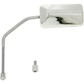 Zrcátko pro motocykl Kyoto Zrcátko F1 pravé / levé, M8 včetně adaptéru, chrom 21142