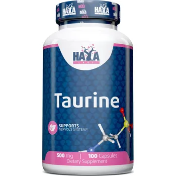 Haya Labs Taurine 500mg 100 kapslí