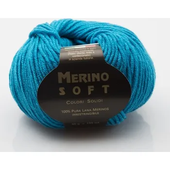 Příze Příze Rial Filati Merino Soft tyrkys