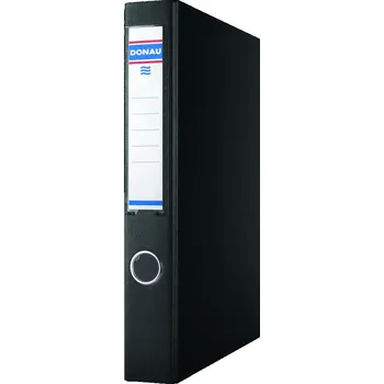 Kroužkový pořadač Donau A4, 2D kroužky, 45 mm, PP, černý