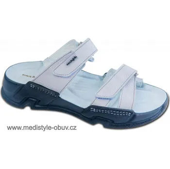 Dámská zdravotní obuv MEDISTYLE BOHDANA 1B-L11/TL pantofel sv. šedý vel.37-42, --- - 40