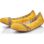 Dámská vycházková obuv 41469 RIEKER žlutá Barva: yellow, Velikost: 37