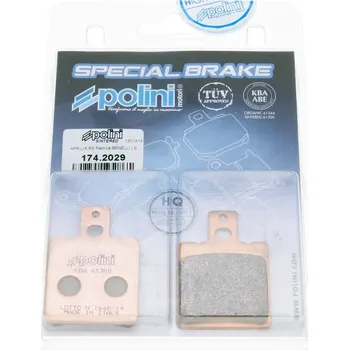 Auto-moto Brzdové destičky Polini sintr, Aprilia RS 50, 125, RX 50, Beta Tempo, Quadra, Cagiva Mito 125 174.2029