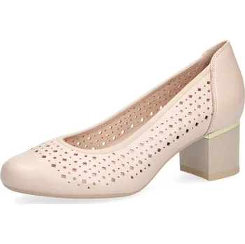 Dámské lodičky Caprice dámské lodičky 9-22501-26 Barva: béžová, Velikost: 37,5, Šíře podešve: H