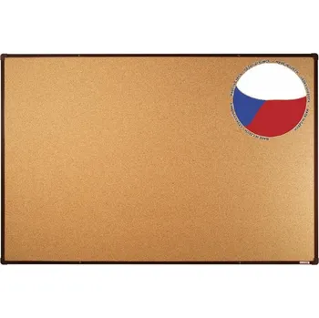 Kancelářský nábytek Korková nástěnka boardOK 180x120 - hnědá