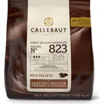CALLEBAUT 823 mléčná belgická čokoláda (33,6%) 400g pecky