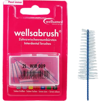 Zubní kartáček Wellsabrush 2L mezizubní kartáčky 1,3mm, 10ks