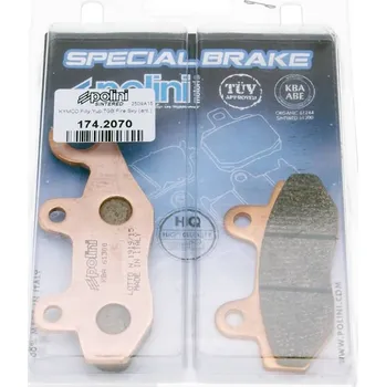 Auto-moto Brzdové destičky Polini sintr, Kymco, Peugeot 174.2070