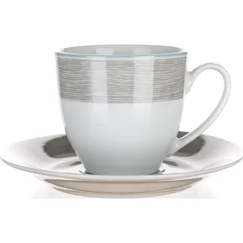 Banquet Shadow šálek s podšálkem 200 ml