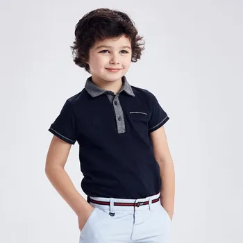 Oblečení a móda Chlapecká polokošile Mayoral 3110-88 modrá Rozměr: 122