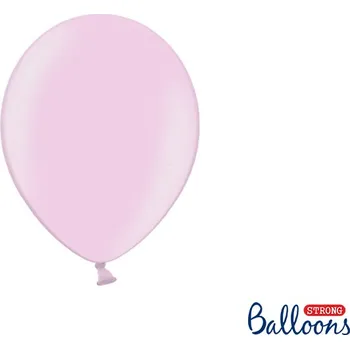 Balónek Balónek metalický světle růžový, 23 cm